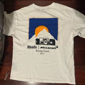 Rhude x McLaren “Moonlight Rhacer” shirt size M